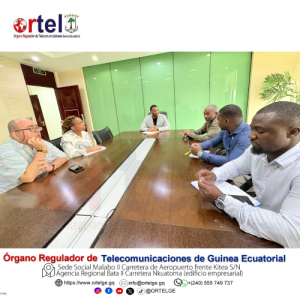Visita de una comisión de ORTEL, encabezada por el Director General a GeProyectos.